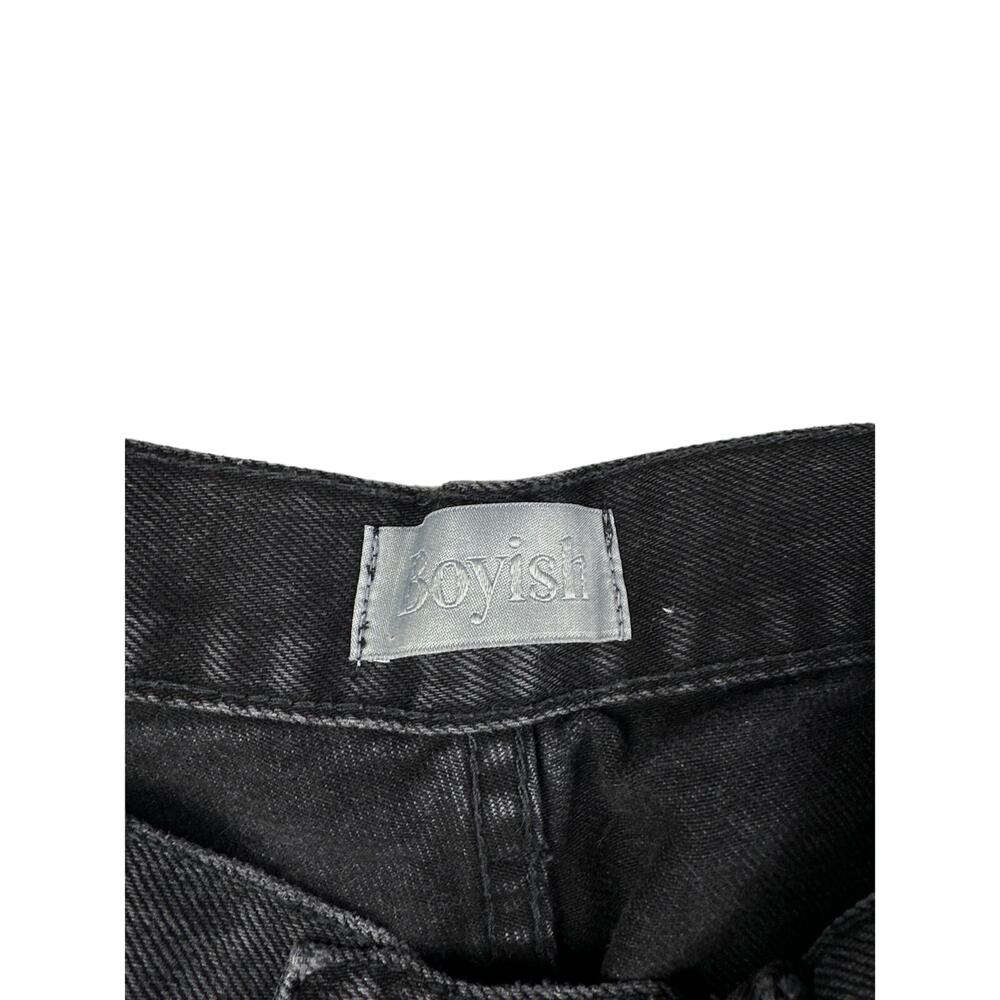 Boyish - Kirby Ripped Jeans In Bullit Faded Black View 3